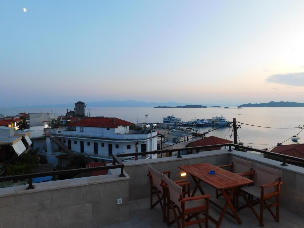 Yulia Luxury Apartments Ouranoupoli Exterior foto
